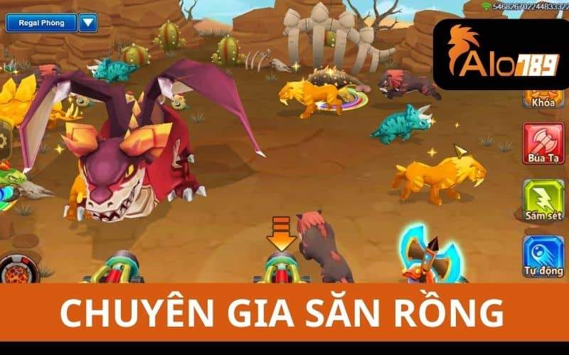 Chuyên gia săn rồng là tựa game bắn cá có chủ đề khủng long Chuyên gia săn rồng là tựa game bắn cá có chủ đề khủng long