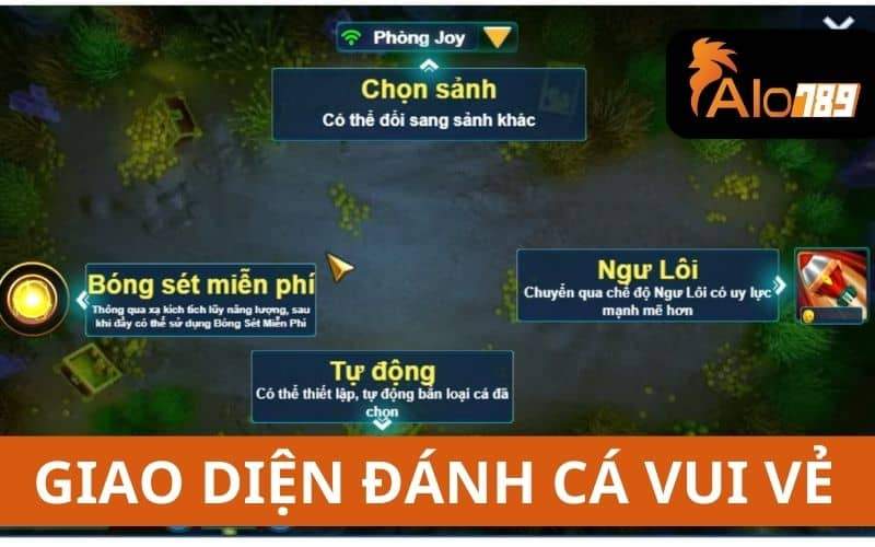 Giao diện chơi đánh cá vui vẻ Giao diện chơi đánh cá vui vẻ
