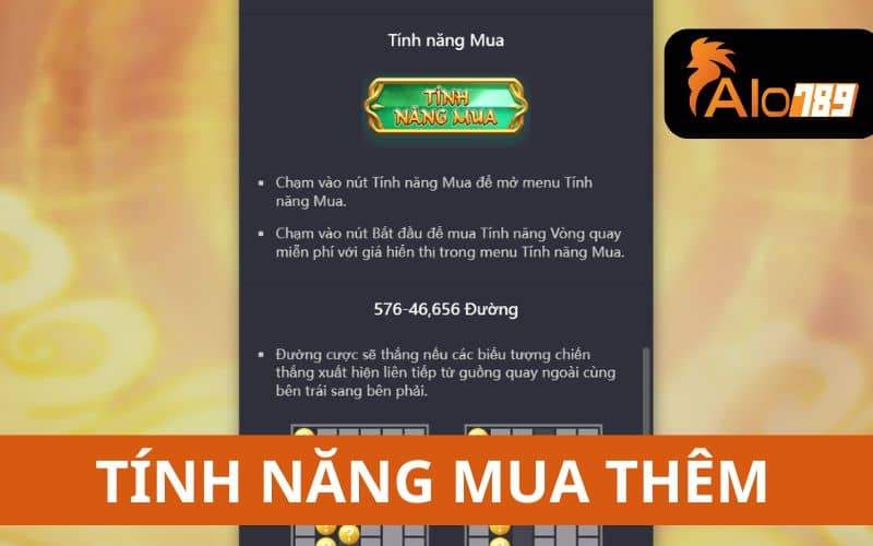 Tính năng mua thêm sẽ mở ra nhiều phần thưởng khác Tính năng mua thêm sẽ mở ra nhiều phần thưởng khác