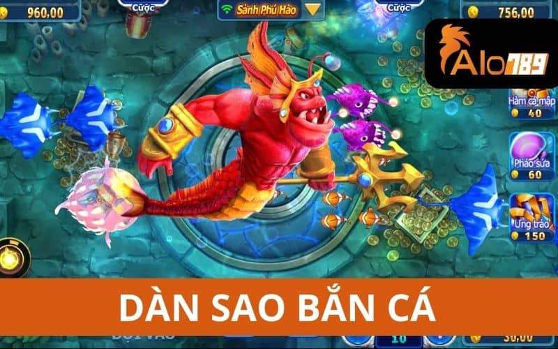 Dàn sao đánh cá là trò chơi bắn cá có nhiều sinh vật độc đáo Dàn sao đánh cá là trò chơi bắn cá có nhiều sinh vật độc đáo