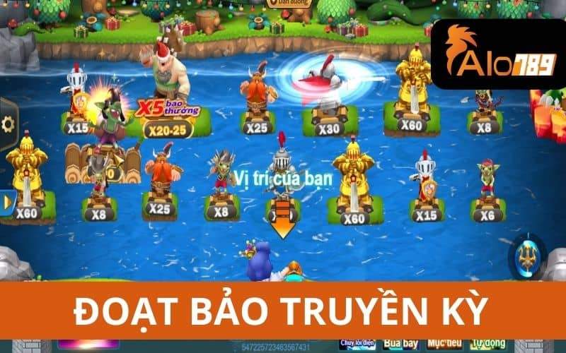 Đoạt Bảo Truyền Kỳ là trò chơi bắn cá có chủ đề chiến binh và quái vật Đoạt Bảo Truyền Kỳ là trò chơi bắn cá có chủ đề chiến binh và quái vật