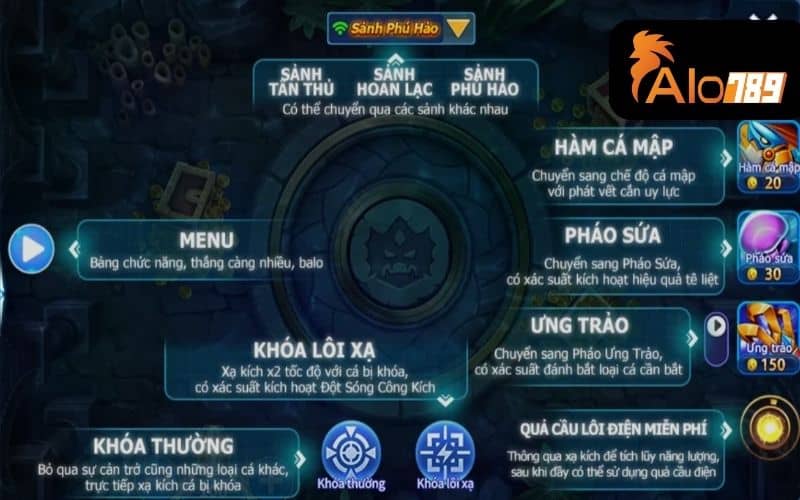 Giao diện chơi trò chơi dàn sao đánh cá Giao diện chơi trò chơi dàn sao đánh cá