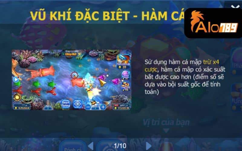 Vũ khí Hàm Cá Mập giúp tăng hiệu suất bắn Vũ khí Hàm Cá Mập giúp tăng hiệu suất bắn