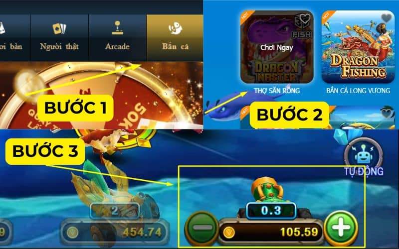 Các bước tham gia chơi Thợ Săn Khủng Long tại bắn cá ALO789 Các bước tham gia chơi Thợ Săn Khủng Long tại bắn cá ALO789