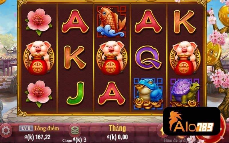 Giao diện và các nút chức năng của trò chơi nổ hũ Phát Tài Giao diện và các nút chức năng của trò chơi nổ hũ Phát Tài